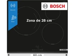 Placa de Inducción BOSCH PIJ631BB5E (Eléctrica - 59.2 cm - Negro)