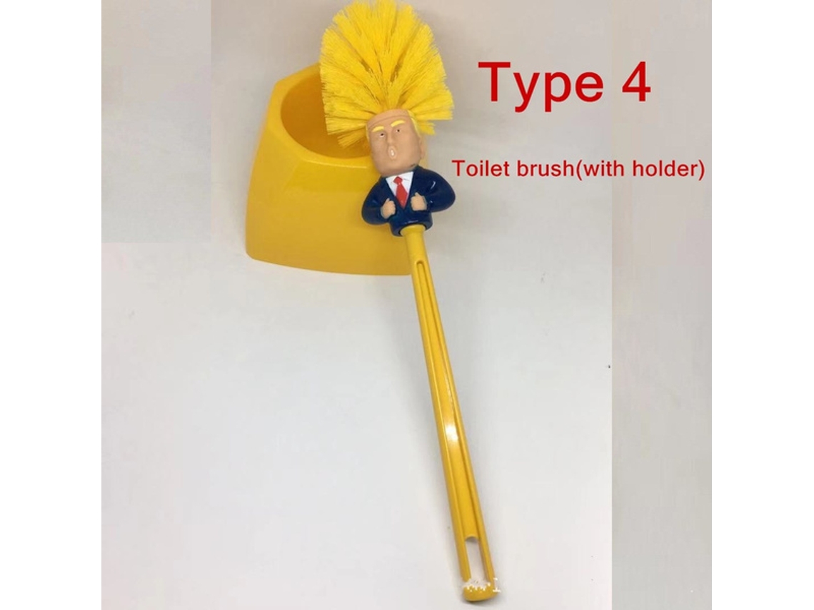 Escoba De Inodoro Con Diseño Divertido, Cepillo Para Limpiar El Wc Y La Taza, Escobilla Para Limpieza De Inodoros
