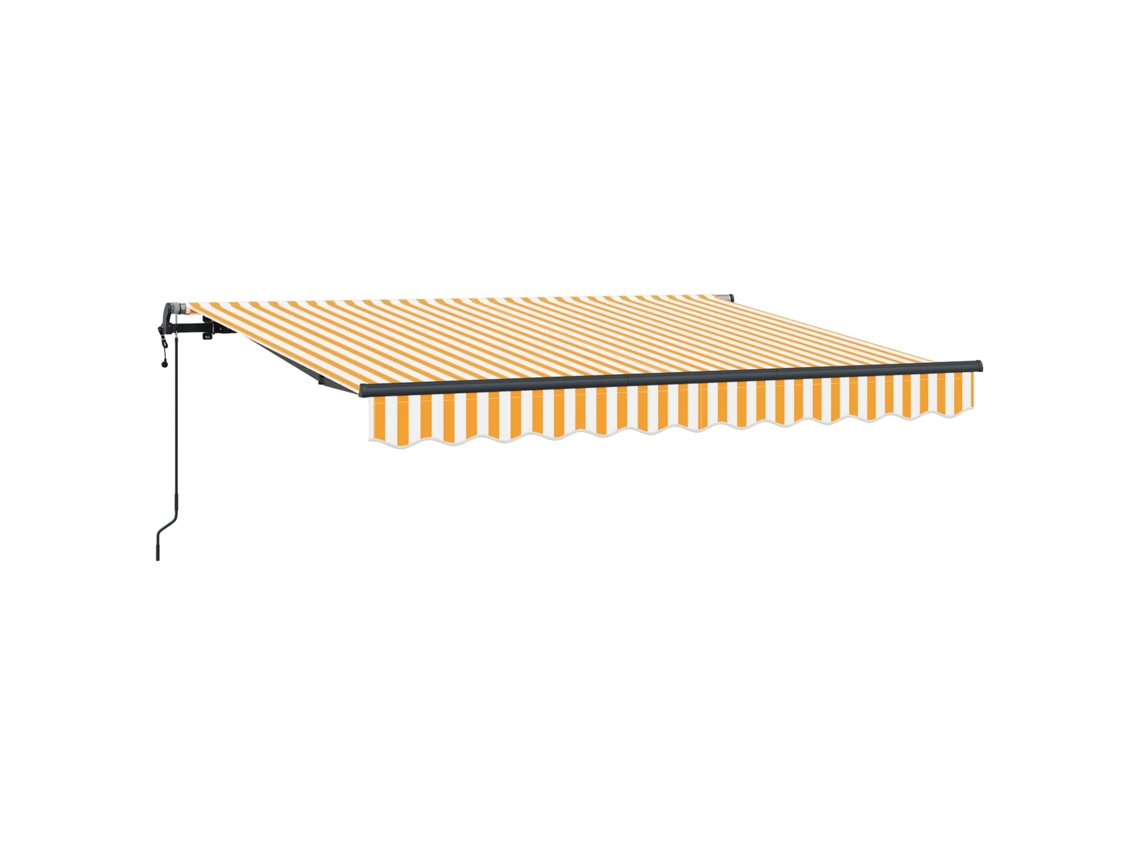 Maison Exclusive - Toldo Retráctil Amarillo 250 X 200 Cm Tela