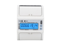 Medidor De Energía Monofásico De 4 Pines Para Riel Din Con Pantalla Electrónica Lcd Y Rs485
