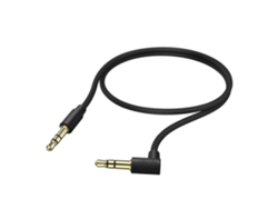 Cable Macho HAMA de 3,5 mm Macho 0,5 m Negro