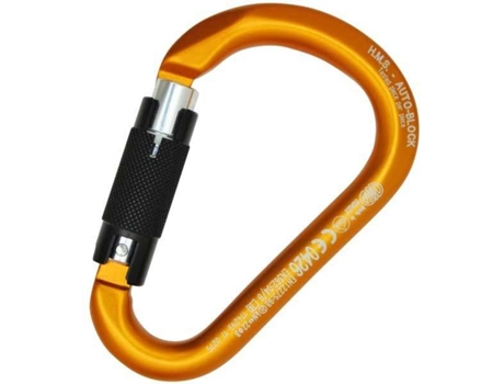 Mosquetón de Escalada KONG H.M.S (Naranja - Talla Única)