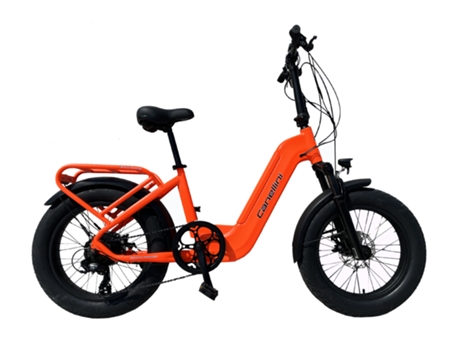 Bicicleta Eléctrica CANELLINI Fat 20 Aluminio Naranja BICICLETTE CANELLINI
