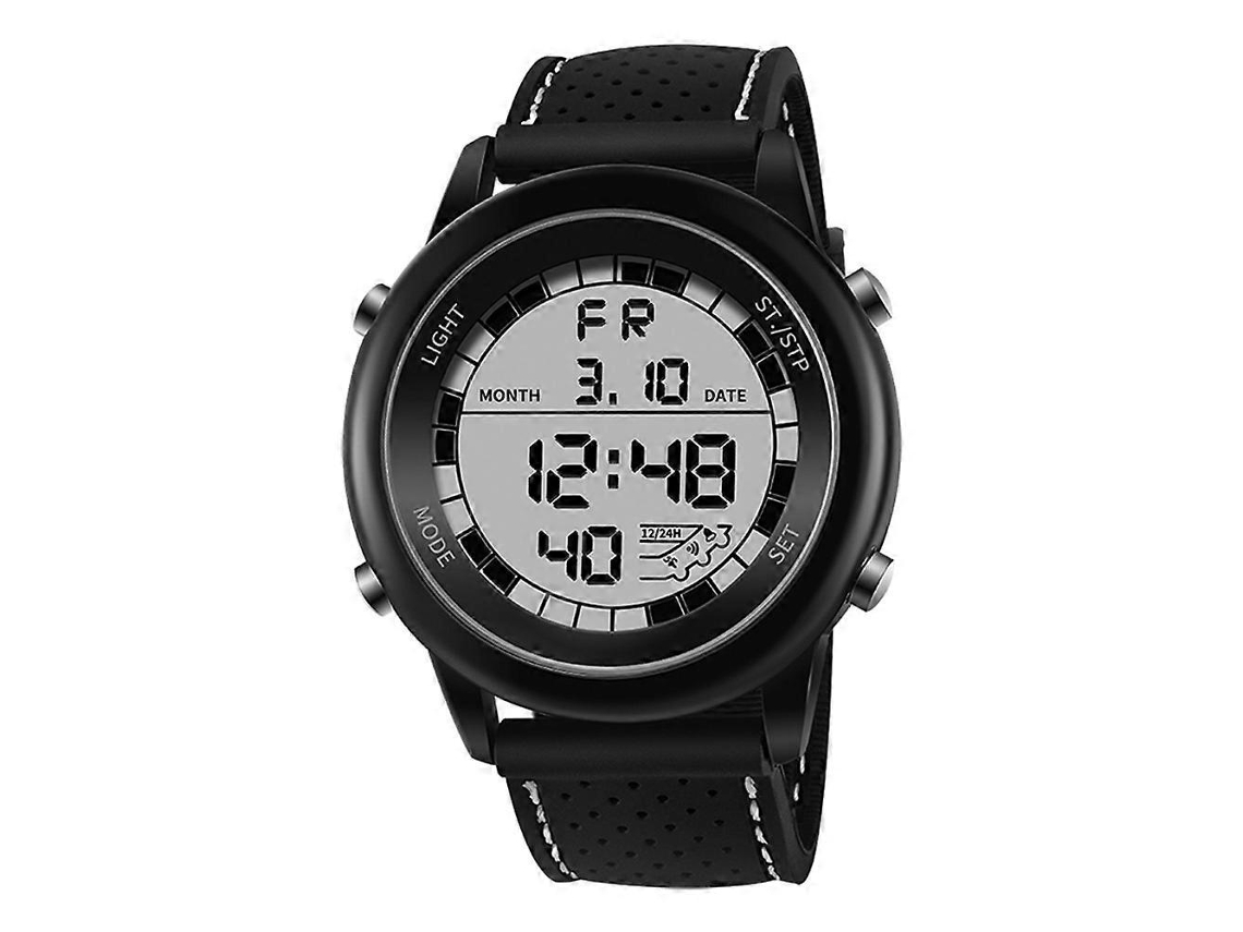 Reloj deportivo multifuncional Sanda 411 para hombre, reloj electrónico impermeable para jóvenes, reloj para estudiantes Hengrongshen