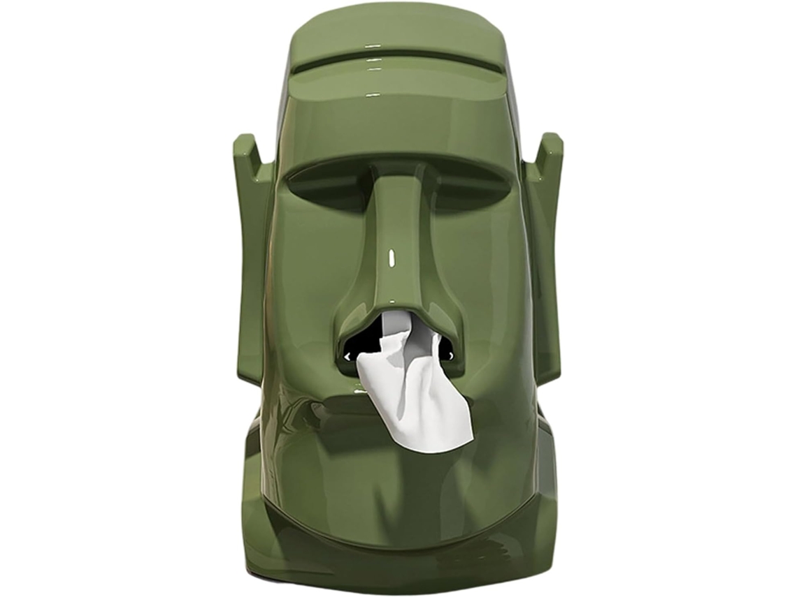 Soporte Original Para Pa Uelos Organizador De Toallas Con Figuras La Isla Pascua Multifuncional Y Gafas Oficina Tocador