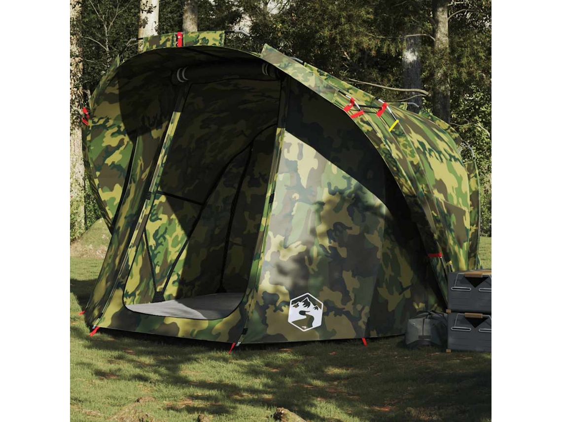 Tienda De Pesca Para 4 Personas Impermeable Camuflaje