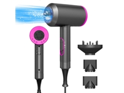 Secador de pelo profesional de 2000 W, secado rápido con iones negativos, control de temperatura, difusor y soplador gsla GOKOCO