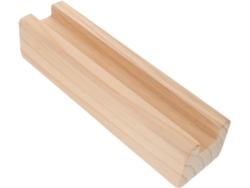 Soporte de pie para espejo de madera maciza con base antideslizante. Fácil de instalar, perfecto para...