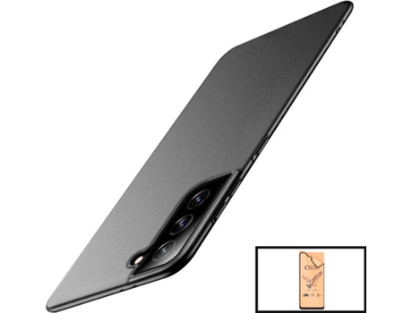 Kit Carcasa + Protector de Pantalla Samsung Galaxy S22 5G GIFT4ME Negro