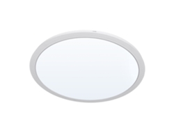 Panel de Superficie Erasmus Redondo 40W LED 3400 lm 6400K Alt. 2.4 x Diámetro 50 cm Blanco FERRIMEX