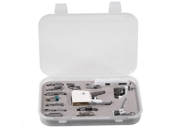 Kit De 15 Prensatelas Para Máquinas De Coser, Compatible Con Brother, Janome, Singer Y Otras Máquinas Multifuncionales.
