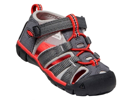 Sandálias Unisex KEEN Seacamp Ii Cnx Rojo para Montaña (EU 19)