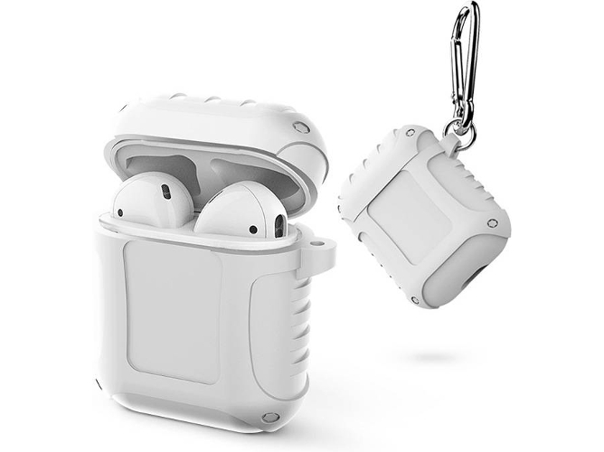 Funda WISETONY 5052439394514 (Para AirPods - Blanco)