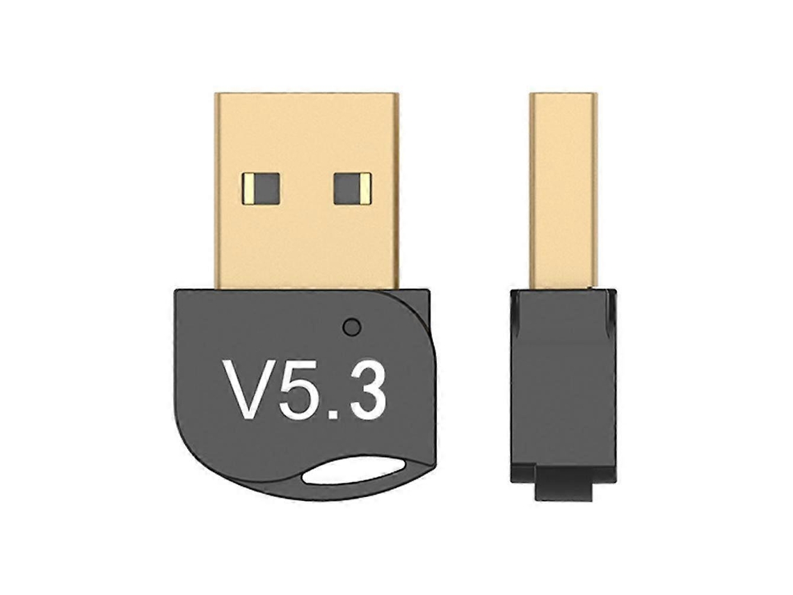 Adaptador USB Bluetooth 5.3 Dongle 24 Mbps Transmisor Receptor Inalámbrico Rosewell
