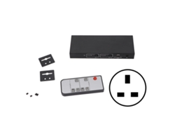 Audio Splitter 4k 18gbps Hdmi Sound Extractor 50/60hz Plug And Play Plug De Reino Unido