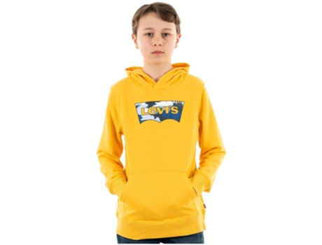 Sudadera de Niños LEVIS Capucha Lvb Batwing Amarillo (6A)