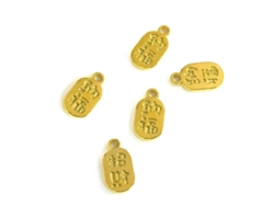 5 colgantes para uñas con monedas de Año Nuevo, colgantes para uñas, decoraciones para uñas, diamantes de imitación con nudo chino Hengrongshen