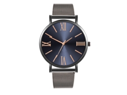 Reloj De Moda Para Hombre Y Mujer, Correa De Malla, Esfera Redonda, Cuarzo, Para Parejas (3)