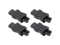 Adaptador De Cable De Alimentación Iec320 C8 A Iec320 C5 De 10 A 250 V Y 2,5 A 250 V Para Portátil, Ups Y Servidor (4