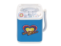 Minilavadora eléctrica - Herramienta cosmética y juguete para niños (azul)
