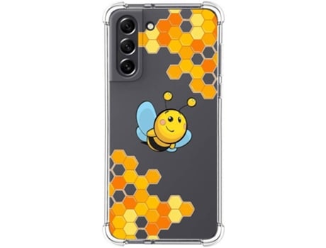 Carcasa Samsung Galaxy S21 FE 5G TUMUNDOSMARTPHONE Abeja Multicolor