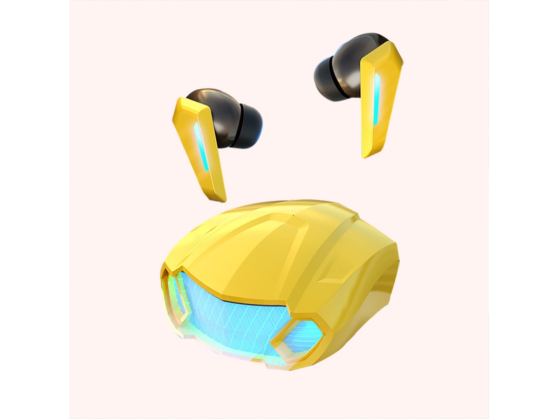 Auriculares YIZHOOD True Wireless Bluetooth Amarillo
