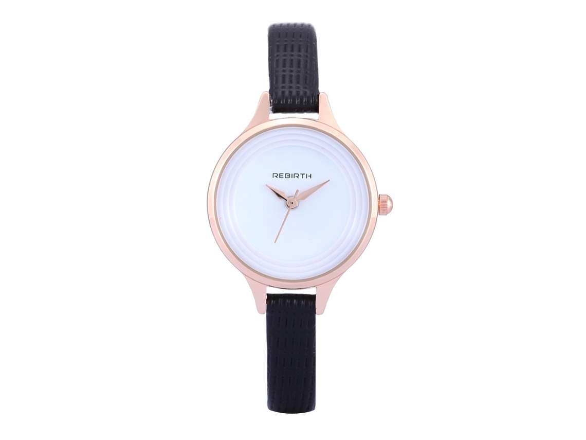 Relógio De Pulso Feminino Casual De Moda Com Mostrador Redondo Em Liga E Pulseira De Malha Quartzo (vermelho)