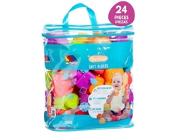 Blocs de Construcción MOLTO Sensorial Blocks 24 Pcs (Edad Mínima: 1 Año - 24 Piezas)