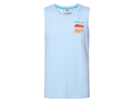 Camiseta sin Mangas de Hombre PETROL INDUSTRIES Sin Mangas Decote (S)