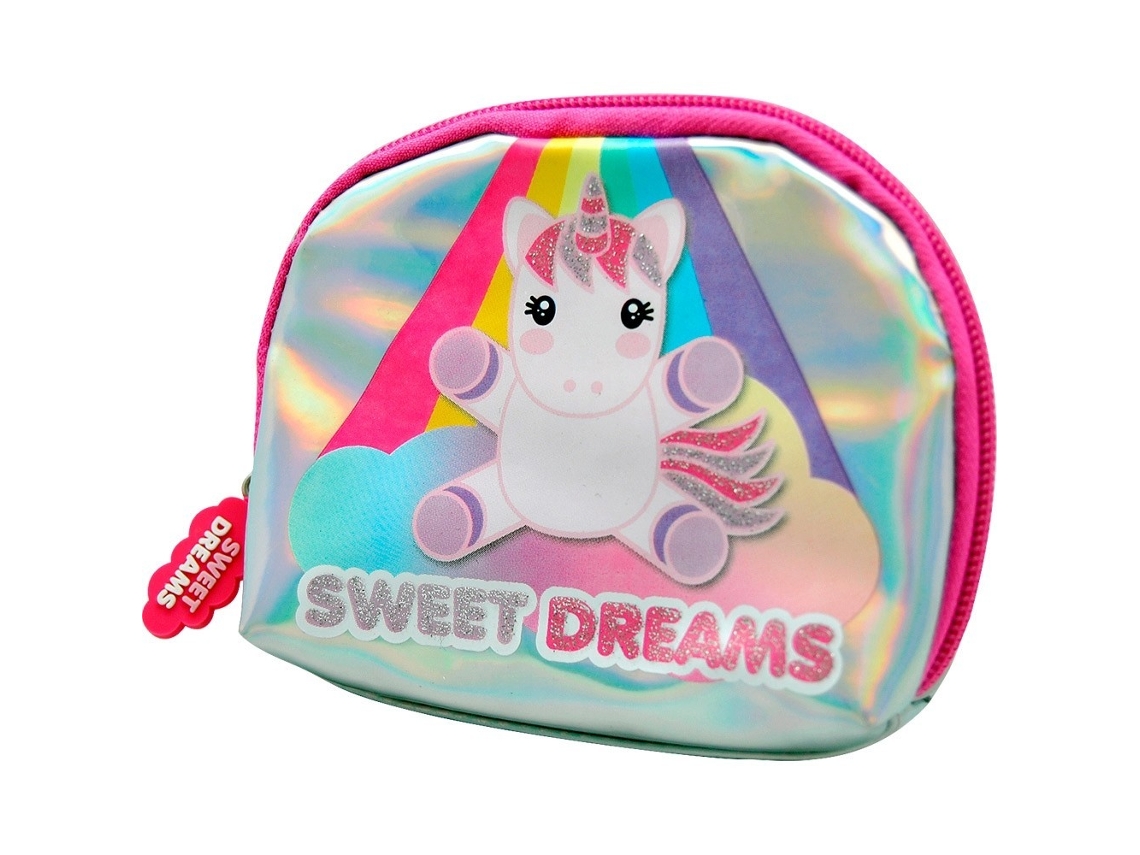 Moneda Plateada Unicornio 12X10X3 Cm SWEET DREAMS