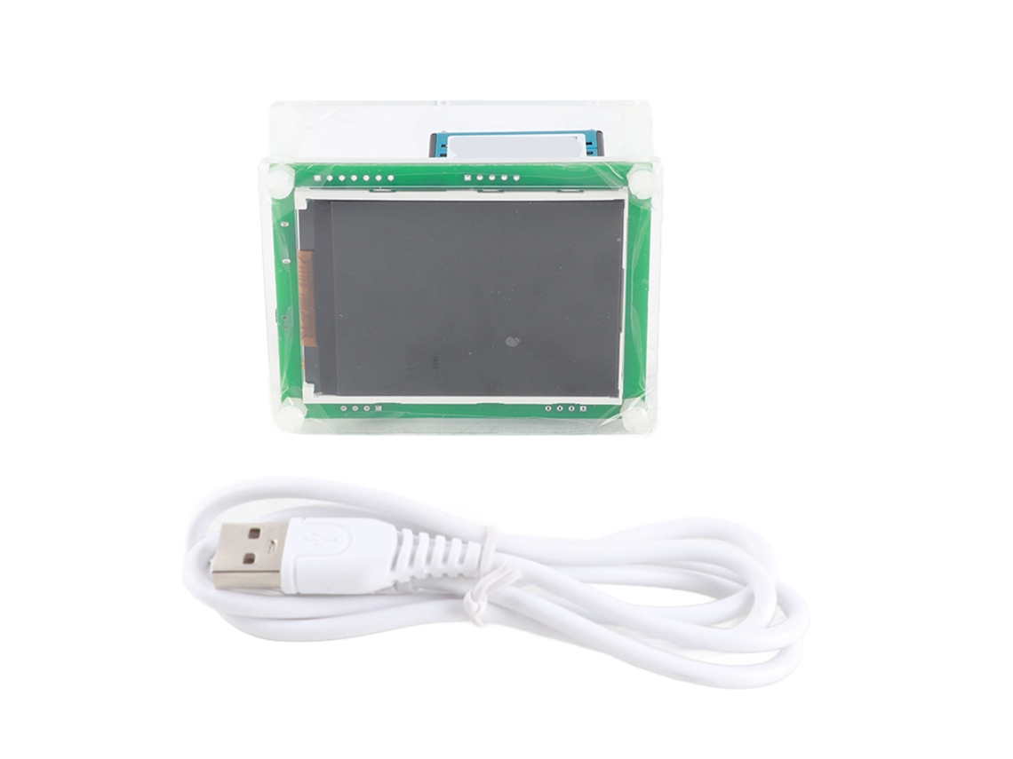 Detector Pm2.5 A1 Con Pantalla Led De 2,8 Pulgadas Para El Hogar, El Coche Y La Oficina.