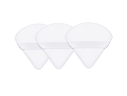 Paquete de 3 borlas de polvo blanco 3 paquetes