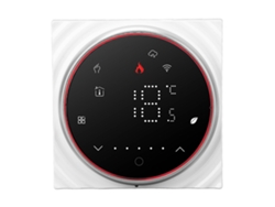 Termostato Inteligente Para Hogar Con Pantalla Led Programable Controlador De Calefacción De Suelo 95-240v Negro