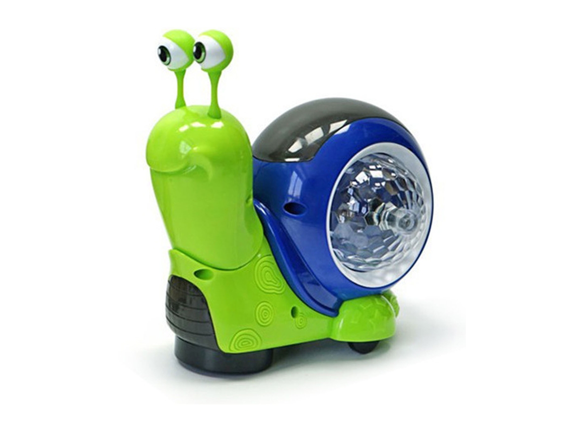 Dan26-juguete Caracol Bebé Con Música Y Luces Gateando Interactivo Eléctrico Para Tummy Time Niño Bebé Verde