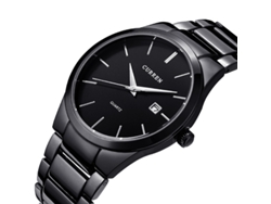Elegante Reloj De Cuarzo, Movimiento Japonés, Reloj De Pulsera Para Hombre Con Correa De Acero Resistente Al Agua.