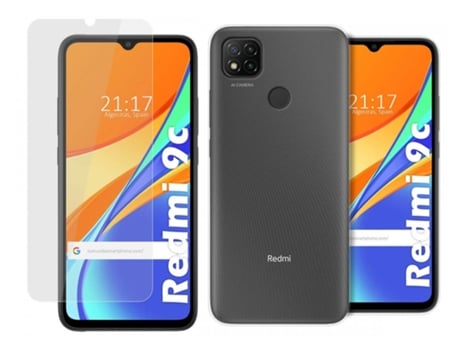 Carcasa + Protector de Pantalla Xiaomi Redmi 9C TUMUNDOSMARTPHONE Pack Transparente
