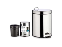 Cubo Pedal Acero Inoxidable 3 L
