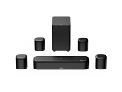Barra de sonido ULTIMEA Aura A40 (7.1 canales – 4 altavoces de sonido envolvente – Subwoofer de 4'' – Bluetooth – Negro)