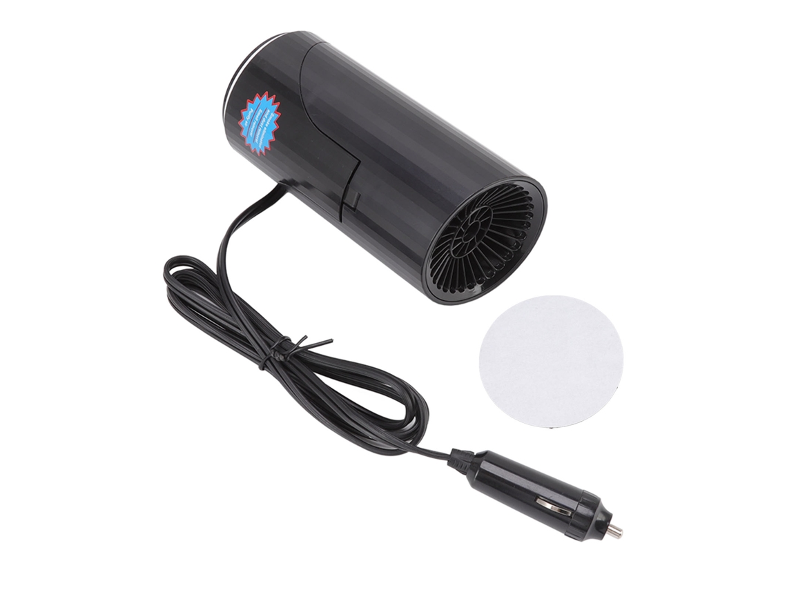 Calefactor Para Coche 2 En 1 Con Base Giratoria: Calentamiento, Enfriamiento Y Descongelación Rápidos - 12 V