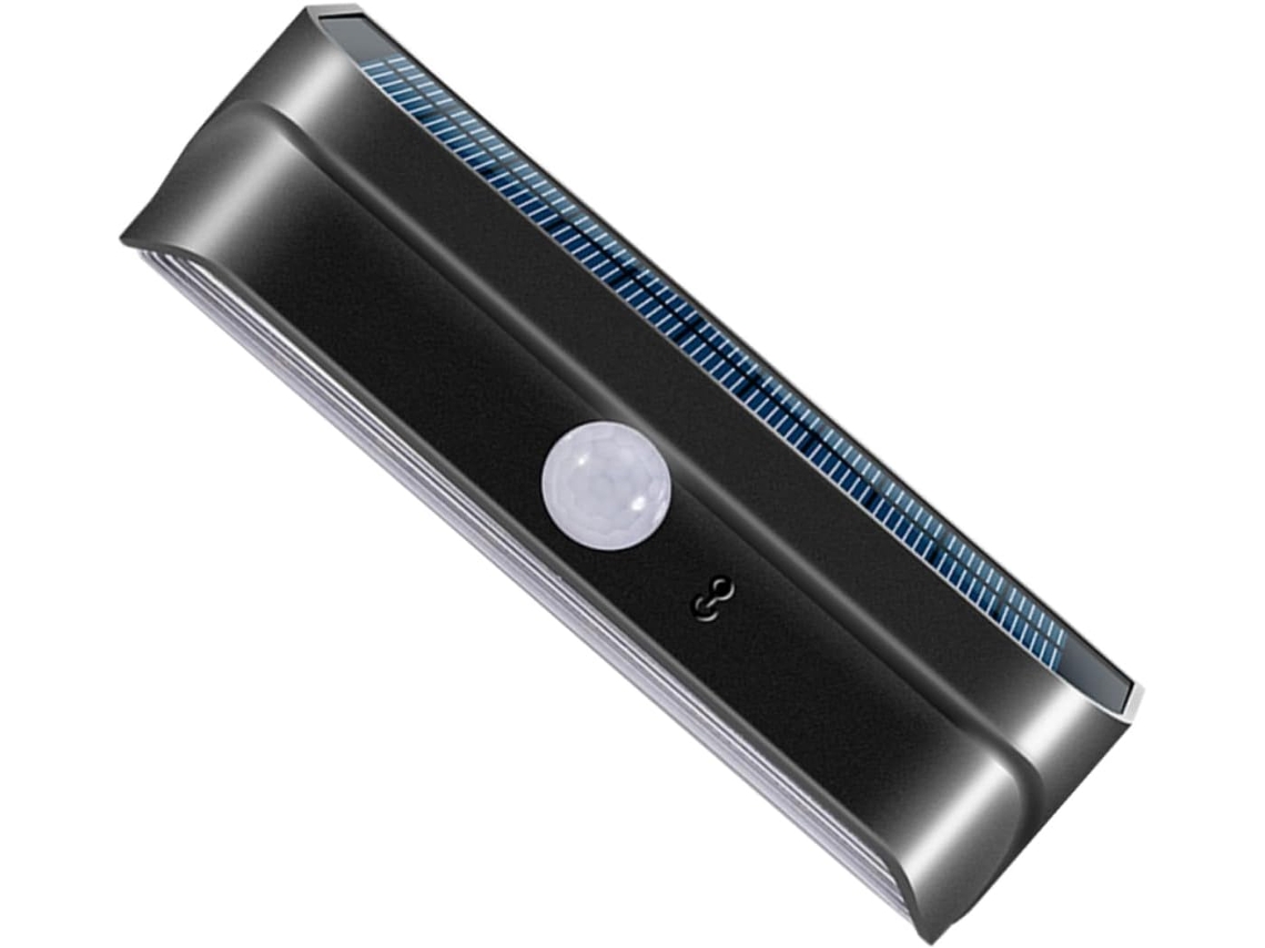 Lámpara De Pared Led Solar Con Sensor Pir Impermeable Para Iluminación De Jardín Y Patio.