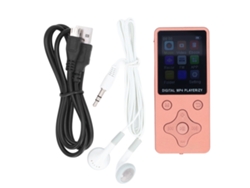 Reproductor Mp3/mp4 Con Bluetooth 5.0, 64 Gb De Almacenamiento, Pantalla De 1,8 Pulgadas, Sonido Hifi Y Auriculares - Oro Rosa