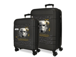 Juego de maletas Star Wars Stormtrooper, negro (48x68x27cm, 109L)