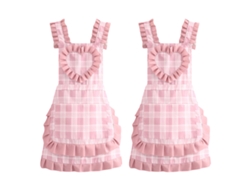2 Delantales De Lona Estilo Coreano Para Cocina, Antiensuciamiento, Transpirables Y Resistentes, Ropa De Trabajo Para Adulto