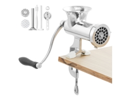 Picadora de carne manual Succebuy, de acero inoxidable 304, con abrazadera de mesa