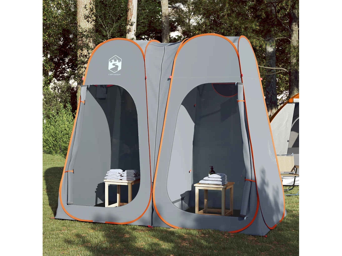 Tienda De Privacidad Pop-up Impermeable Gris Y Naranja