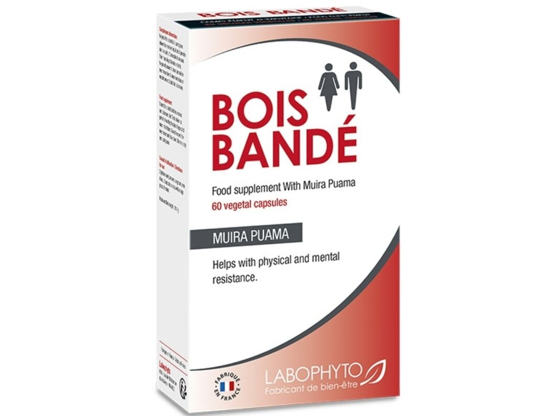 SUPLEMENTO ALIMENTAR BOIS BAND RESISTÊNCIA FÍSICA E MENTAL 60 CAP