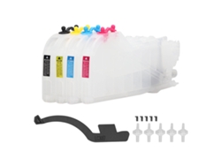 Juego De 4 Cartuchos De Tinta Lc3029 Para Impresoras De Inyección De Tinta Compatibles: Negro, Magenta, Cian Y Amarillo.