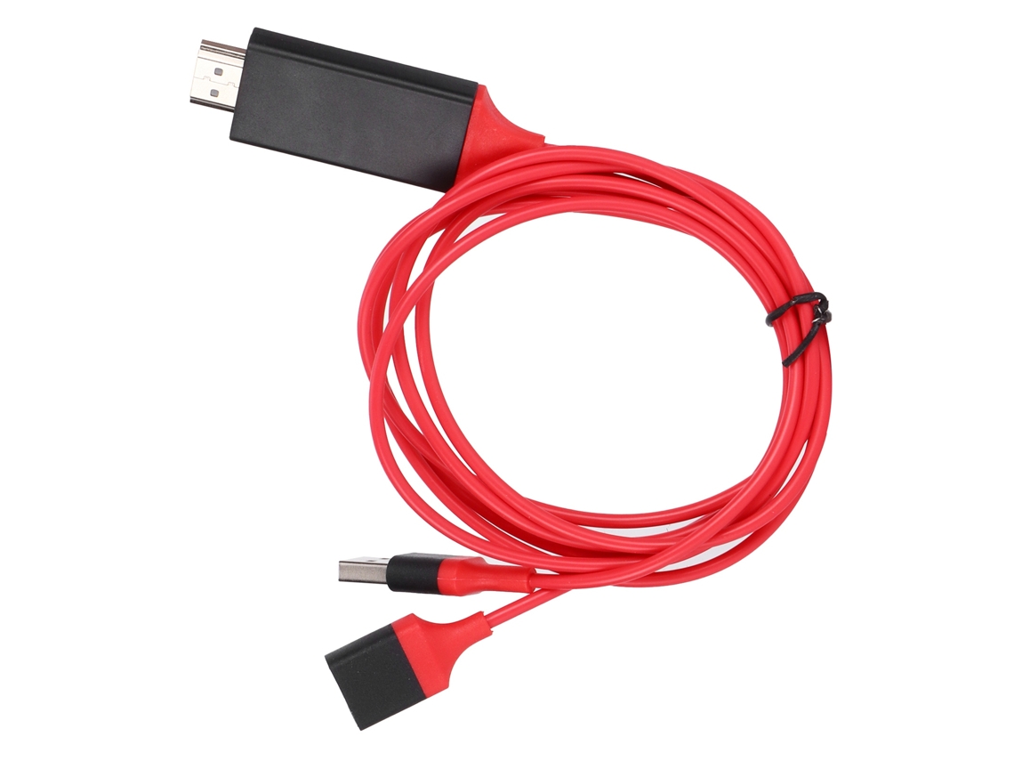 Cable adaptador HDMI universal 1080p para TV, AV, teléfono móvil y tableta