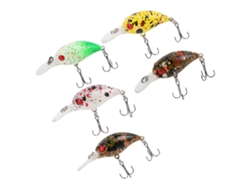 Isca Artificial Lure (para Boca De Cavalo, Peixe-rei, Peixe-bass) Rock Shad Crank Bait