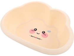 Bacia Grande De 10 Litros Em Plástico Resistente Para Bebês Com Estampa De Desenho Animado.